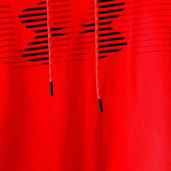 Under Armour Men's Bold orange Hoodie - Picture 7 of 12